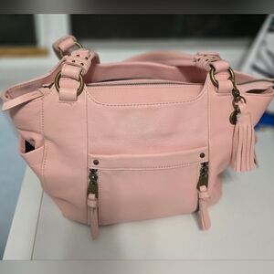 The Sak  100 %Leather Shoulder Bag. Like New.